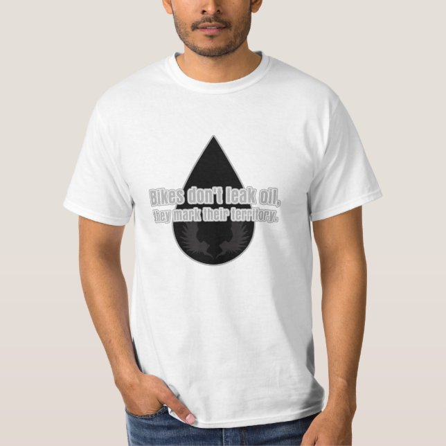 Cyklar läcker inte dem markerar territoriet tee (Framsida)