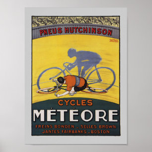 CYKLAR METEORE-AFFISCHEN POSTER