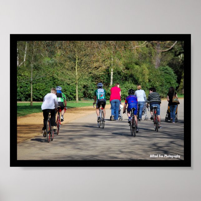 Cyklar och barnvagnar poster (Framsidan)