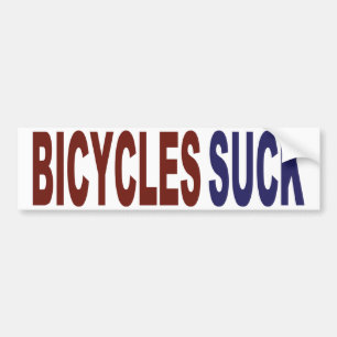 Cyklar suger bildekal