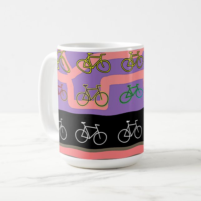Cyklar Upprepa Kaffemugg (Framsida vänster)
