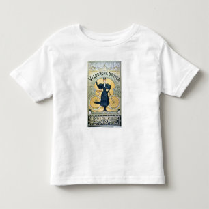 "Cyklar vintern tävla spårar", den internationel T-shirt