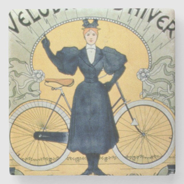 "Cyklar vintern tävla spårar", den internationella Stenunderlägg (Framsidan)