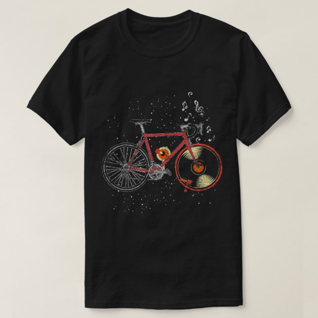 Cyklcykel vinylcykel t shirt (Design framsida)