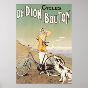 Cykler de Dion Bouton Poster