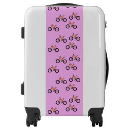 Cykler mönster på rosa