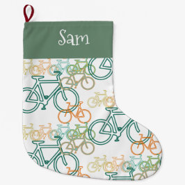 Cykler Personlig julklapp Stor Julstrumpa