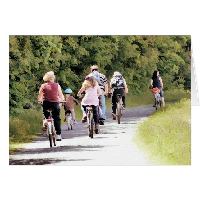 CYKLERINGKORT HÄLSNINGSKORT (Framsidan Horizontal)