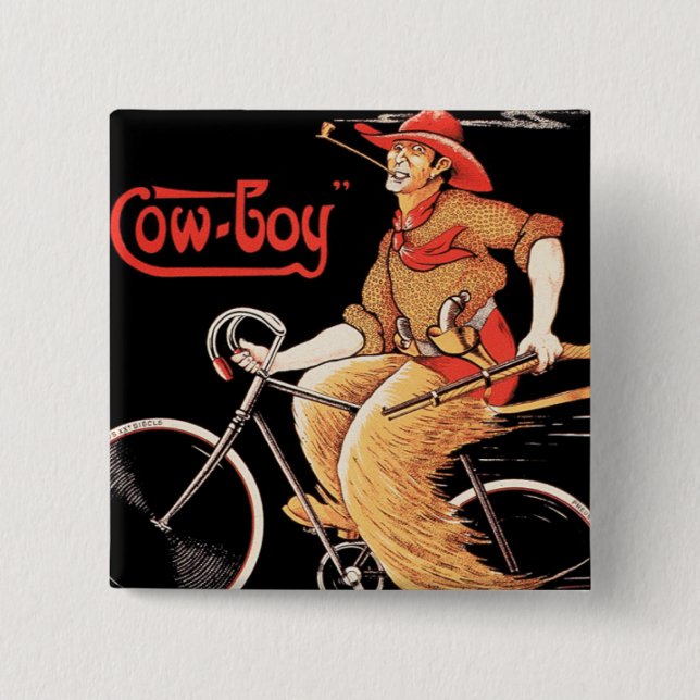 Cyklerna "Cowboyen" cyklar Knapp (Framsida)