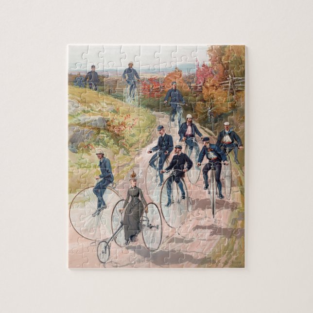 Cykliing, 1887 pussel (Vertikal)