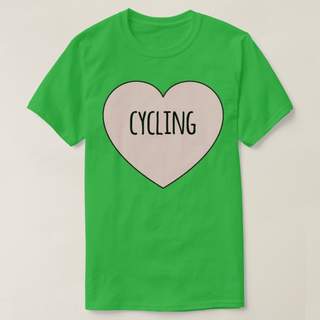 Cykling Älskare I Kärlek Cycling Cycling Cycling P T Shirt (Design framsida)