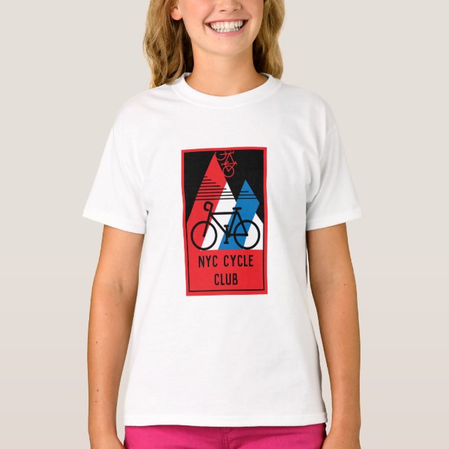 Cykling America T Shirt (Framsida)