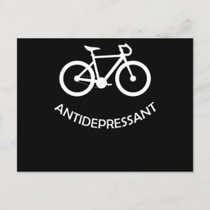 cykling antidepressiv vykort