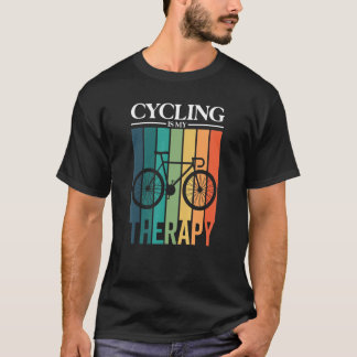 Cykling är min cykliska cykel för terapi t shirt