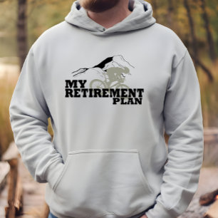 Cykling är min pension-plan hoodie