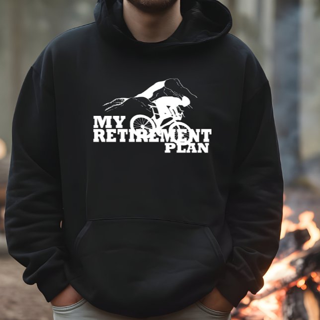Cykling är min pension-plan hoodie (Skapare uppladdad)
