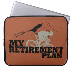 Cykling är min pension-plan laptop fodral