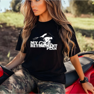 Cykling är min pension-plan t shirt