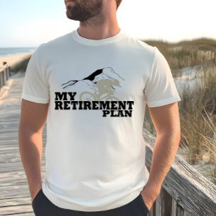 Cykling är min pension-plan t shirt