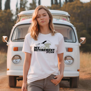 Cykling är min pension-plan t shirt