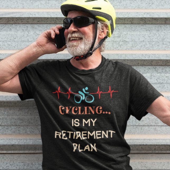 Cykling är min Pension-plan T Shirt (Skapare uppladdad)