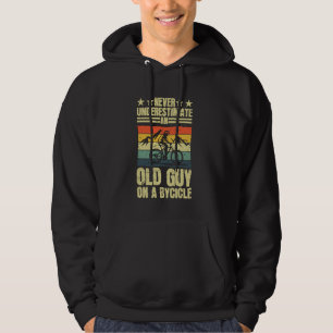 Cykling Art För manar farfar Cycle Riding Cycle R Hoodie