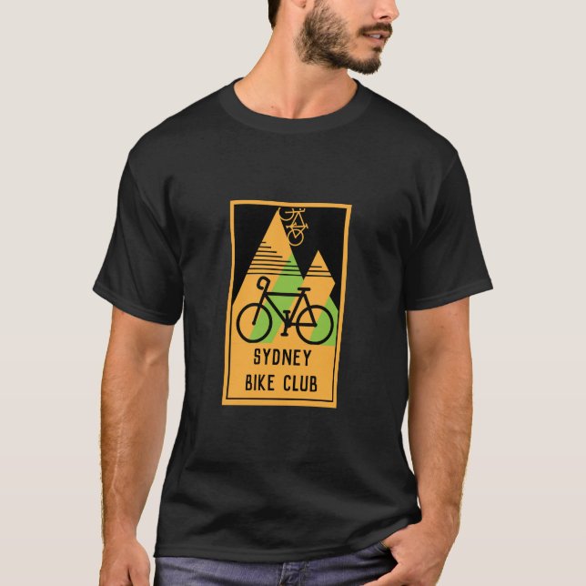 Cykling Australia T Shirt (Framsida)