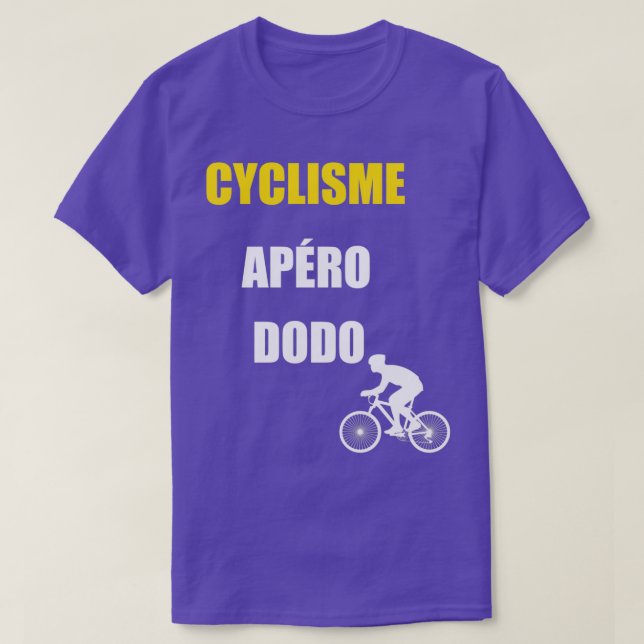 cykling av aperitif-sömn t shirt (Design framsida)