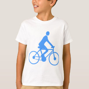 Cykling - Baby blue Tee Shirt