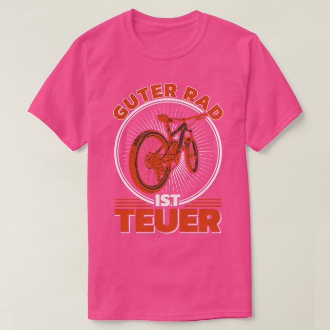 Cykling Biking Bikers Mountain Bike Tävla Bike T Shirt (Design framsida)