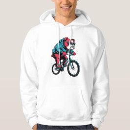 Cykling Bulldog Hoodie