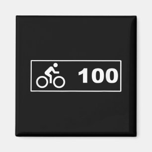 Cykling - Century Ride 100 Magnet