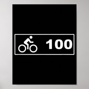 Cykling - Century Ride 100 Poster