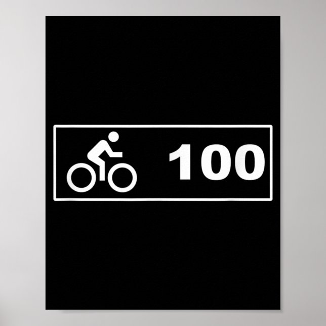 Cykling - Century Ride 100 Poster (Framsidan)