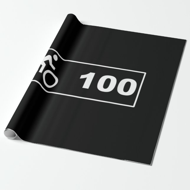 Cykling - Century Ride 100 Presentpapper (Utrullad)