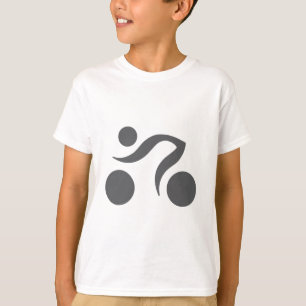 Cykling coola logotyp t shirt