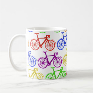 Cykling, cykel, cykel, cykel, cyklist kaffemugg