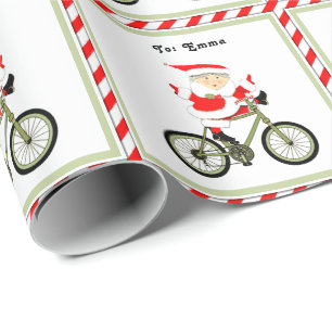 Cykling Cyklist Julpresent Presentpapper