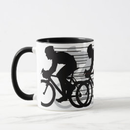 Cykling Design Mugg