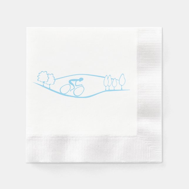 Cykling Design Napkin Pappersservett (Framsidan)