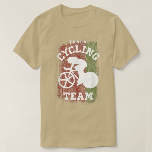 Cykling för motorcykelcykel i Vitryssland Road Bik T Shirt (Design framsida)