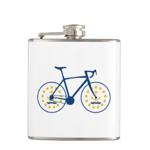 Cykling från rhode island Flagga Fickplunta