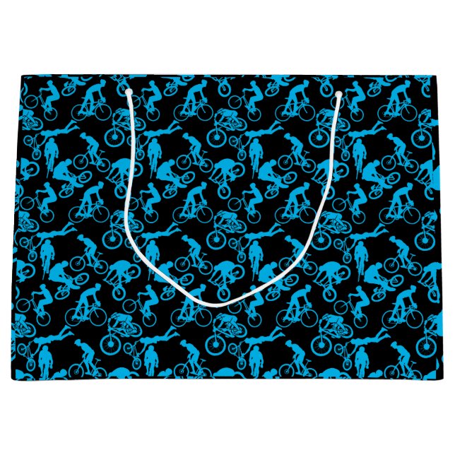 Cykling Freestyles Mönster.b x4 Black BG (Framsidan)