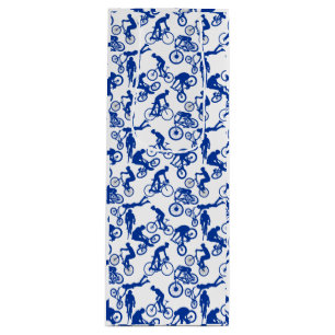 Cykling Freestyles Mönster.w x4 White BG