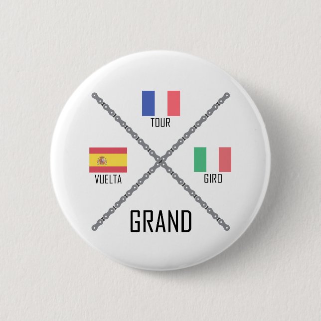 Cykling Grand Tours Knapp (Framsida)
