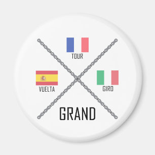 Cykling Grand Tours Magnet