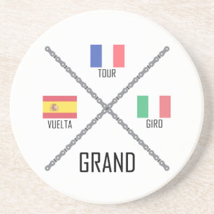 Cykling Grand Tours Underlägg Sandsten