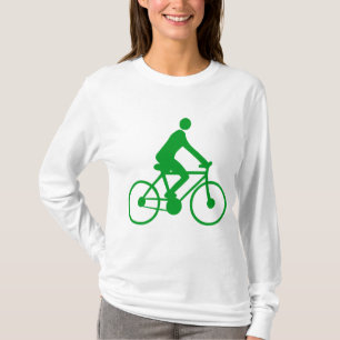 Cykling - Grönt av gräs T-shirt