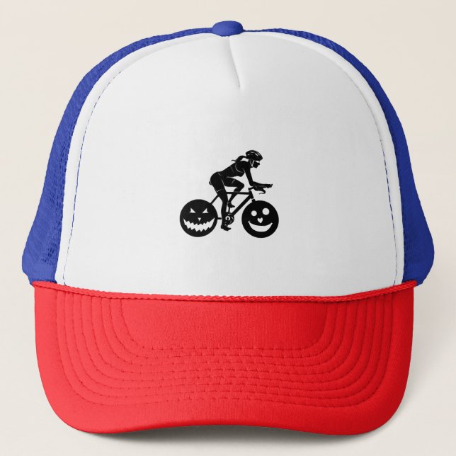 Cykling Halloween Keps (Framsida)