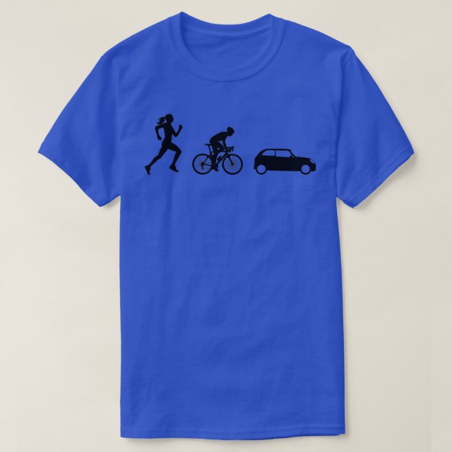 cykling i springa t shirt (Design framsida)